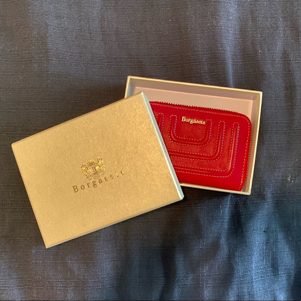 Borgasets RFID Blocking Leather Credit Card Wallet